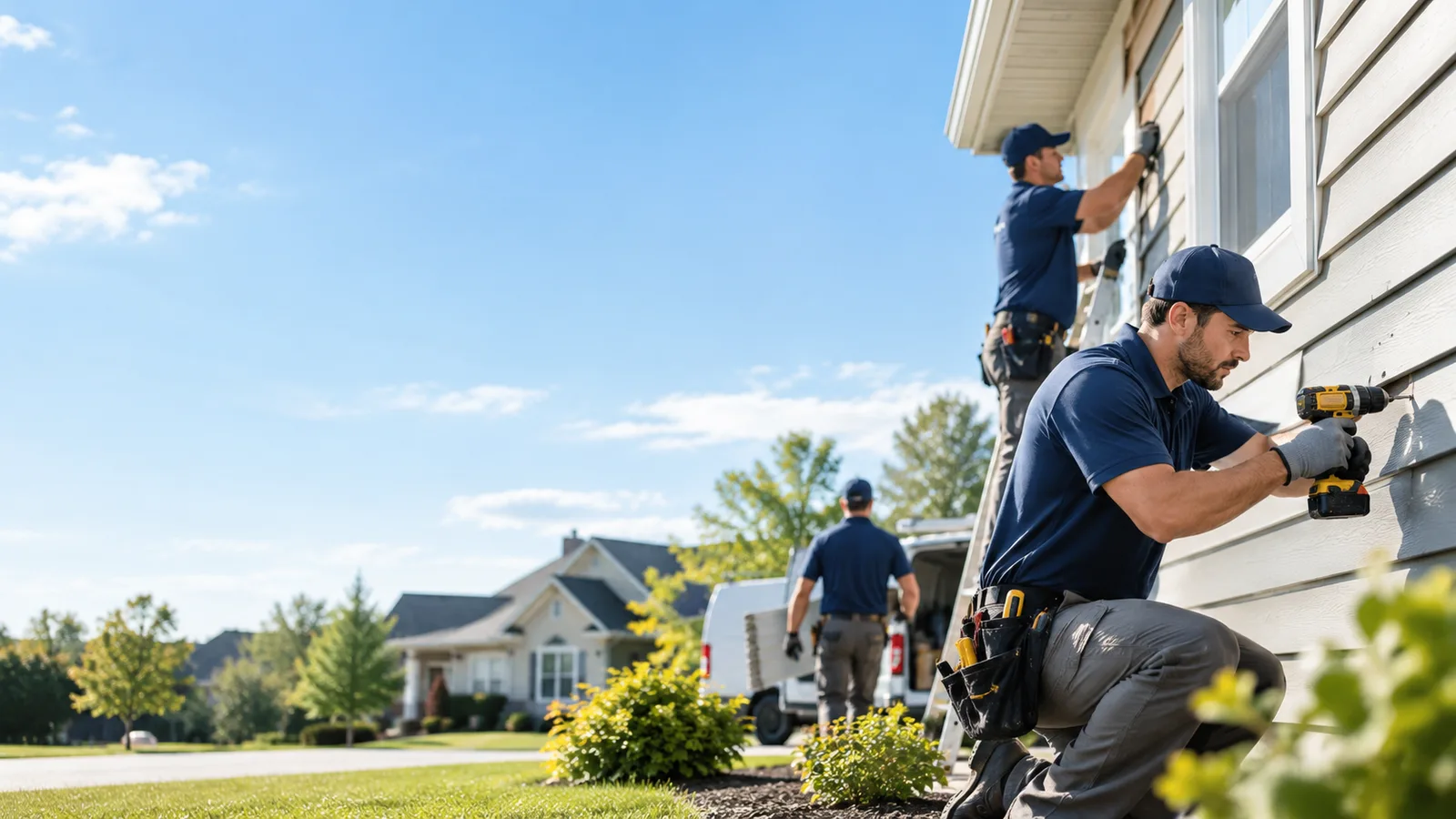 Cracked Siding Repair in Agency, IA
